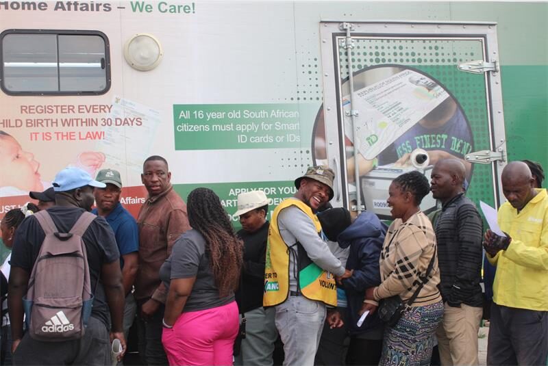 Diepsloot residents accessed a range of essential services at Sarafina Park as a community outreach brought government departments and service providers closer to their doorstep.