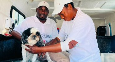 Natalie Mandy and Trymore Tshuma on July 25, 2026. Photo: Ditiro Masuku