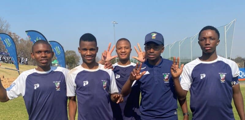 Vaal High showed grit and determination after being reduced to 10 men before sealing victory over Mondeor High with a decisive second-half strike.