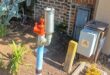 Newly installed air valve on Columbus Crescent in Douglasdale on August 13, 2026. Photo: Supplied
