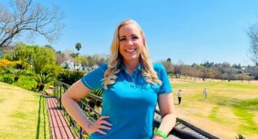 Meg Harvey at Dainfern Golf Estate, where golfers gather to raise funds to help animals in impoverished communities on August 20, 2026. Photo: Ditiro Masuku