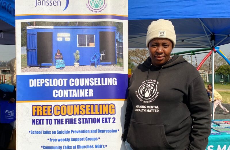 Sbusisiwe Gana reflects on 12 years of helping local residents and learners through mental health struggles after overcoming her own hardship.