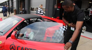 The young dreamer gets ready for an exciting day on the track, one of several memorable experiences organised through Reach For A Dream’s Dream Club programme on August 27, 2026. Photo: Ayanda Ntshingila