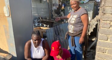 Sophy Shai, Snokwethu Ndlovu and Nontlantla Sedise. Photo: Reitumetse Gugushe
