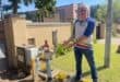 The air valve forms part of Joburg Water’s pressure-management intervention aimed at addressing recurring pipe bursts. Santana says he remains concerned that bursts have continued despite the installation and is calling for the underlying cause of the failures to be addressed on August 25, 2026. Photo: Ayanda Ntshingila