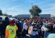 Job seekers gather at Kya Sands Business Park seeking employment on July 21, 2026. Photo: Reitumetse Gugushe
