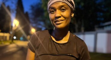 Dikeledi Makhubedu, a Sunninghill Striders athlete, took part in the club’s solidarity run for Elizabeth Moselakgomo on September 15, 2026. Photo: Ditiro Masuku