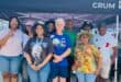 Ward 94 councillor David Foley joins representatives from the City of Johannesburg, Pikitup and the Fourways Improvement District at the Fourways Mall open day on September 26. Photo: Ditiro Masuku