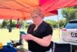 Community Hours founder Sarah Welton-Blake is at Kingfisher Park for a pet vaccination drive. Photo: Ditiro Masuku