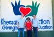 Hilton Tarrant, Diana Musara, and Craig Vermaak at Khensani’s Collection during the handover on October 22, 2026. Photo: Ditiro Masuku