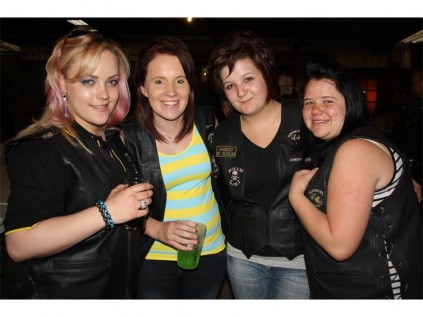 Gizelle Schneider, Cheresse Gerber, Cherisse Rudman and Mariska Combrink at the event.
