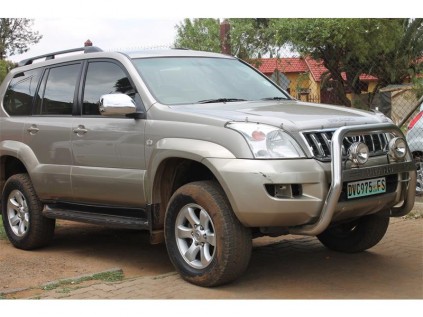The vehicle that  was loading the stolen goods.