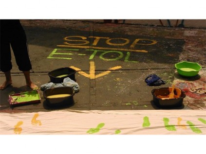 Afriforum jeug en studente het hul standpunt ingeneem teen die omstrede E-tolstelsel.