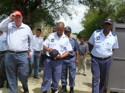 Boksburg North police officers also supported the event.