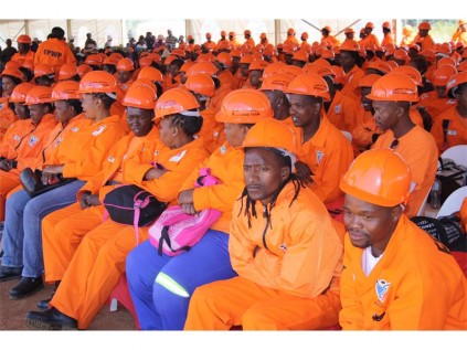 Seen are some of the members of the Community Emergency Response Team (CERT), who were introduced during the launch.