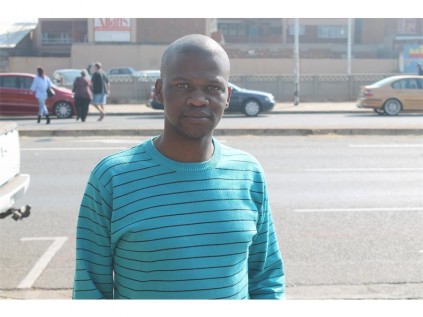 "Government must deliver," said Advocate Msimango, at Boksburg High School.