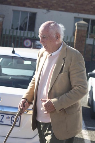 Bob Hewitt at the Boksburg Magistrates Court on Friday, June 6.