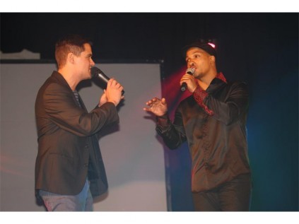 On-Que also performed for the crowd during the event.