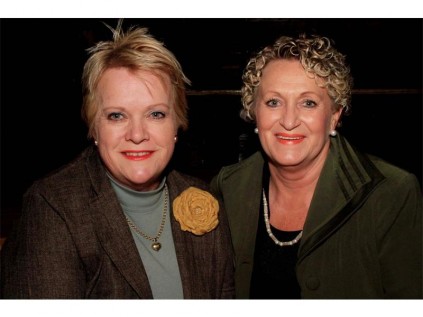 The Boksburg Advertiser’s sales manager, Elize Kluyts and a friend, Linda van Jaarsveld, were entertained in true barnyard style.