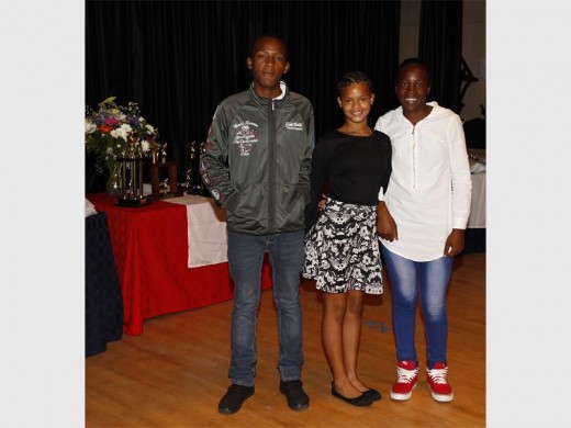 EGA development club winners were Mosopetseng Chiloane, Rene Parker and Samukelisiwe Mkonyeni.