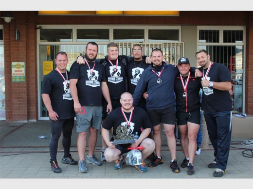 Winning team.