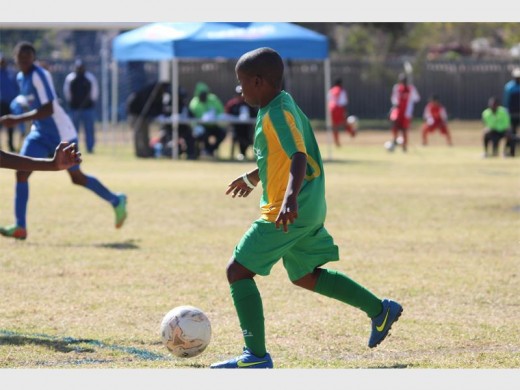 Katelho Lekhuwane in action against Sunnyside.