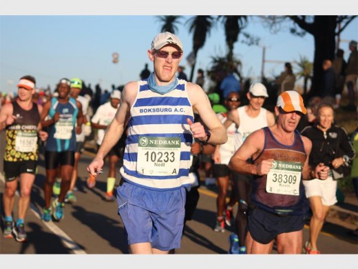 Neill Leith spotted at Camperdown finished in 07:42:27 to earn a Bill Rowan medal. Photographer: Logan Green.