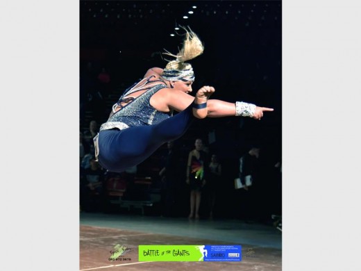 Andrea Truter was once again a force to be reckoned with at the 2016 Battle of the Giants All Styles Dance Festival at Carnival City.