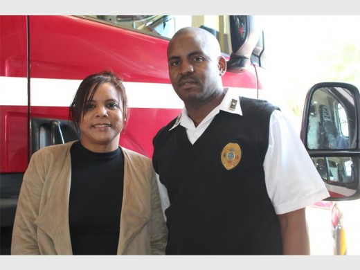 Michele Knight of Brakpan, who suffered a cardiac arrest while travelling through Boksburg North, called herself "the luckiest woman alive" after she was saved by Leon Ferreira Fire Station manager James Masuku, using his life-saving first aid skills.