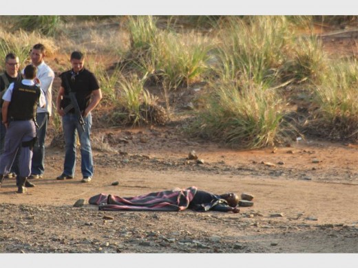 One of the residents who was rushed to hospital after he sustained injuries.