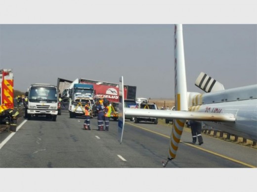 The scene of accident.