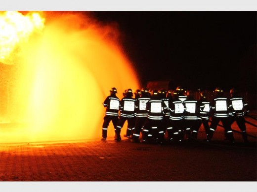This group of  50 firefighter students' 12-months of tough training will come to an end at the end of January 2017.