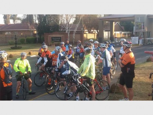 Cyclists joined the road ride on September 4.