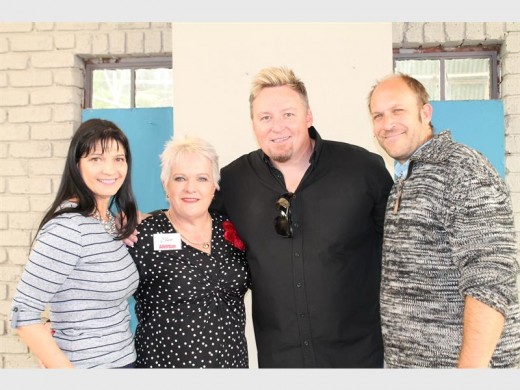 Gerhardt Steyn getting the grandparents on their feet.