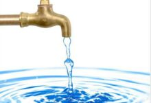 Imaged of a running tap