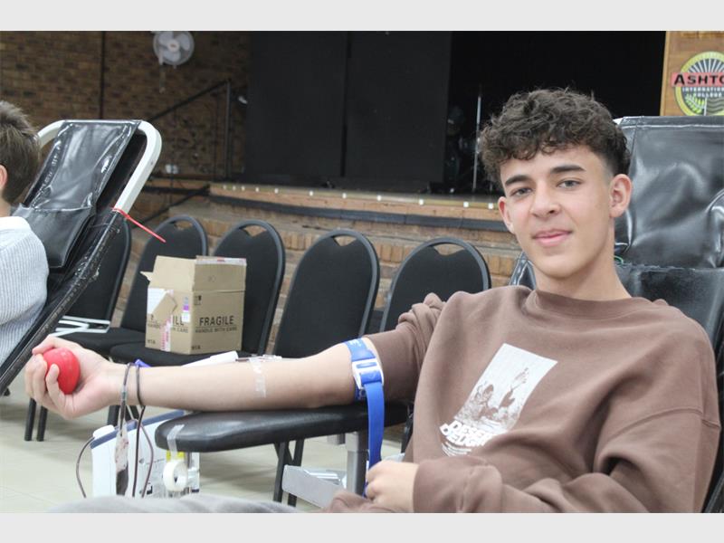 June is blood donor month.