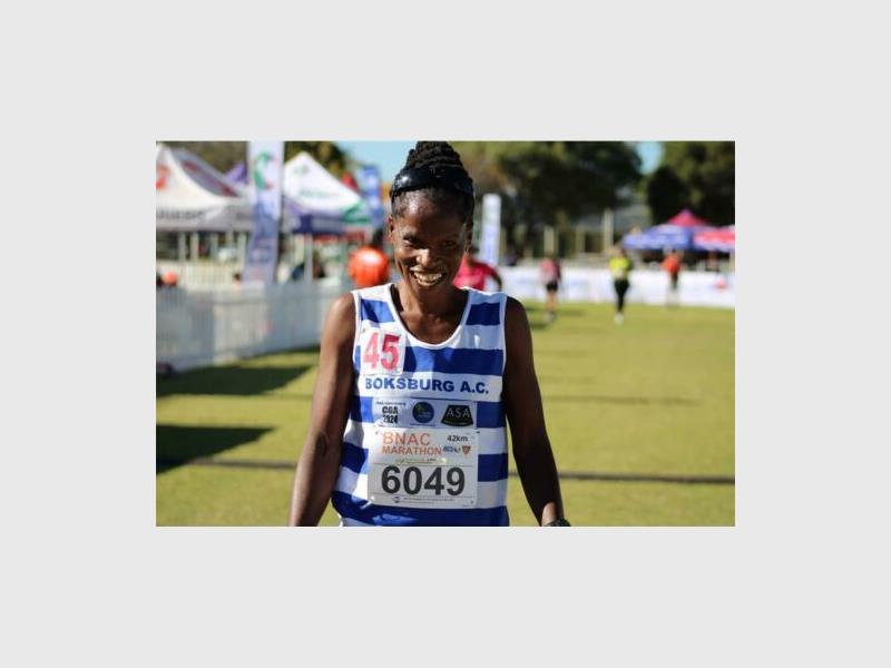 She aims to improve her downhill endurance.