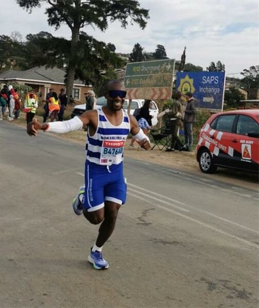 He decked his Comrades lifetime best of 06:37:25 from the 2023 down run by 07:54.