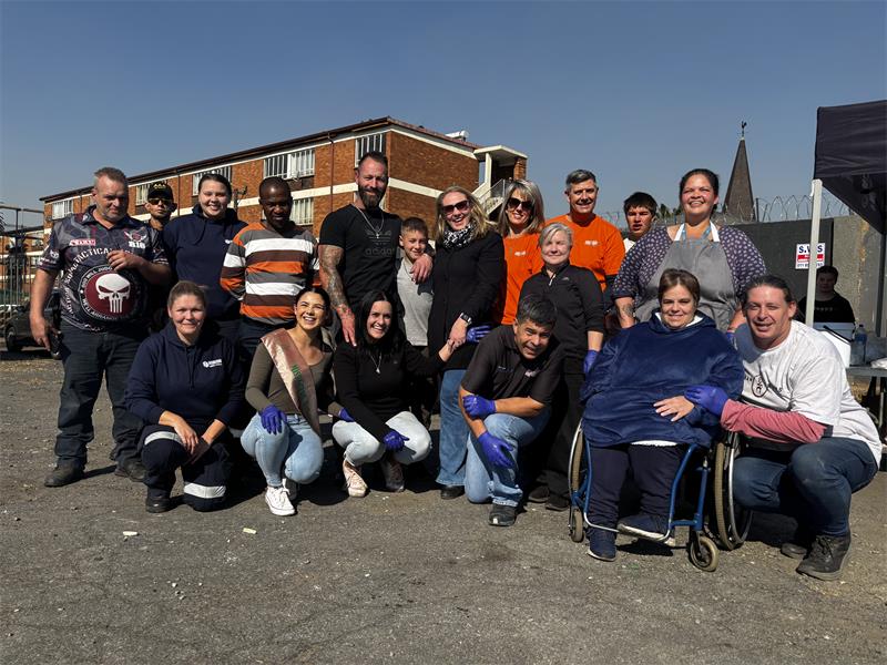 The community-driven initiative along Cason Road also extended its outreach to nearby informal settlements, ensuring they left none behind.