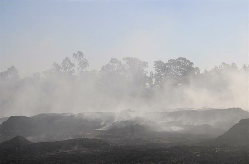 Officials are accused of dragging their heels to protect citizens from a notorious illegal dumping site, that emits toxic smoke on a daily basis.