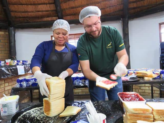 The sandwiches were lovingly packed by Caxton staff and personally delivered to local NPOs, bringing smiles, warmth, and nourishment to some of the community’s most vulnerable residents.