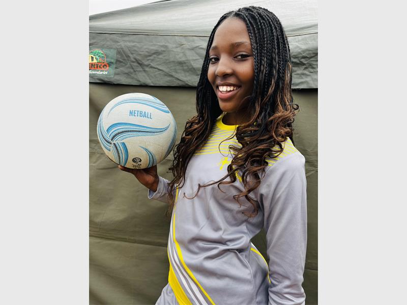 The netball star is aiming high after a standout performance at the SA Schools Netball All Ages Tournament.