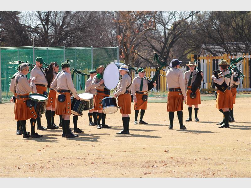 The provincial championships saw 19 pipe bands in competition.