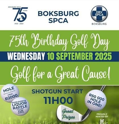 Swing into action for animals and join the SPCA in celebrating 75 years of impactful animal welfare work.