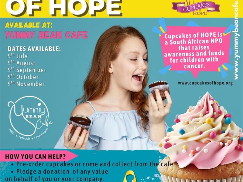 A gym and a café have called on bakers to support their monthly cupcake fundraiser for cancer awareness, with the first event raising funds for bone marrow cancer.