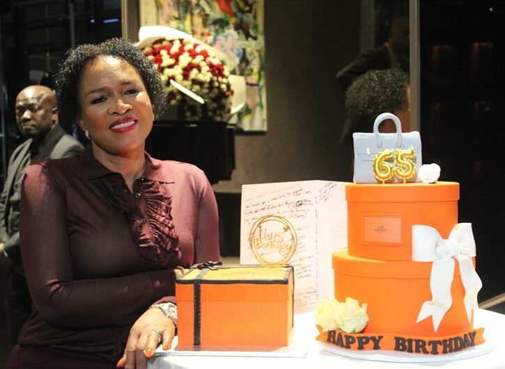 It was hugs and kisses as the city celebrates the departure of the city manager, Dr Imogen Mashazi.