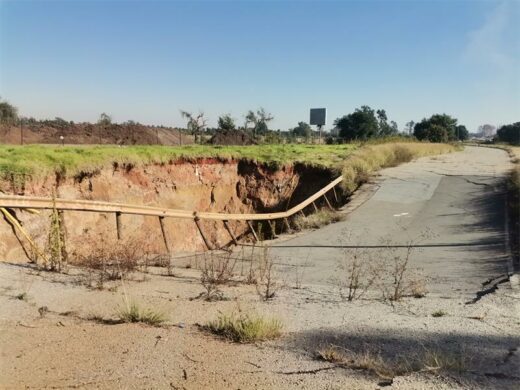 Rondebult Road sinkhole