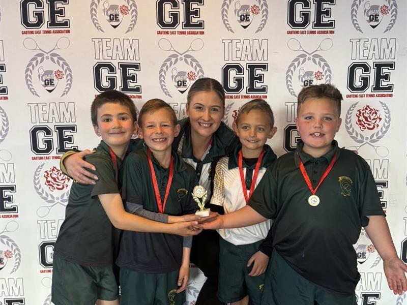 The tournament featured children eight years and younger.