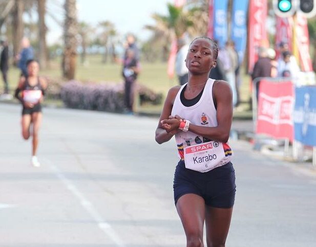 She's the current leader with 85 points.