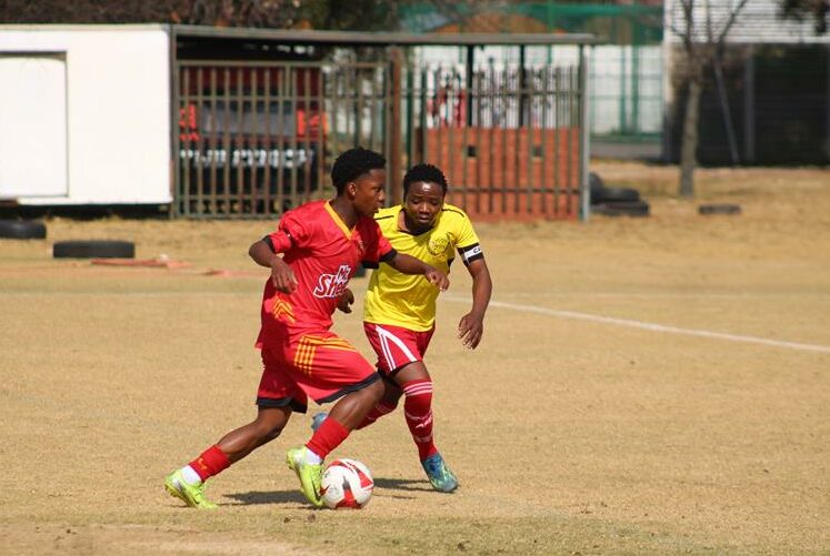 TShepo Dimpe scored a hat-trick while Anesu Nkabinde helped himself to a brace.